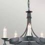 Lampa wisząca 5x60 W czarna BY5BLACK Elstead Lighting Belfry zdj.3