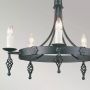 Lampa wisząca 5x60 W czarna BY5BLACK Elstead Lighting Belfry zdj.4