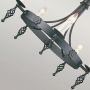 Lampa wisząca 5x60 W czarna BY5BLACK Elstead Lighting Belfry zdj.5