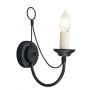 Kinkiet 1x60 W czarny CB1BLACK Elstead Lighting Carisbrooke zdj.1