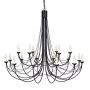 Lampa wisząca x60 W czarna CB18BLACK Elstead Lighting Carisbrooke zdj.1