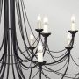 Lampa wisząca x60 W czarna CB18BLACK Elstead Lighting Carisbrooke zdj.5