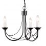 Lampa wisząca 3x60 W czarna CB3BLACK Elstead Lighting Carisbrooke zdj.1