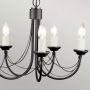 Lampa wisząca 5x60 W czarna CB5BLACK Elstead Lighting Carisbrooke zdj.4