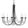 Lampa wisząca x60 W czarna CB8BLACK Elstead Lighting Carisbrooke zdj.1