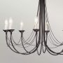 Lampa wisząca x60 W czarna CB8BLACK Elstead Lighting Carisbrooke zdj.5