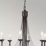 Lampa wisząca x60 W czarna CB8BLACK Elstead Lighting Carisbrooke zdj.6