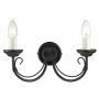 Kinkiet 2x60 W czarny CH2BLACK Elstead Lighting Chartwell zdj.1