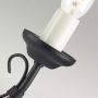 Kinkiet 2x60 W czarny CH2BLACK Elstead Lighting Chartwell zdj.5
