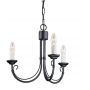 Lampa wisząca 3x60 W czarna CH3BLACK Elstead Lighting Chartwell zdj.1