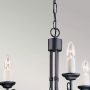 Lampa wisząca 3x60 W czarna CH3BLACK Elstead Lighting Chartwell zdj.3