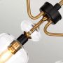 Lampa podsufitowa 3x40 W czarna-mosiądz DLARMANDSF3AB Elstead Lighting Armand zdj.5