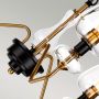 Lampa wisząca 3x40 W czarna-mosiądz DLARMAND3AB Elstead Lighting Armand zdj.5