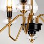 Lampa wisząca 5x40 W czarna-mosiądz DLARMAND5AB Elstead Lighting Armand zdj.4