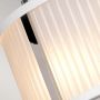 Lampa wisząca 2x60 W biała-nikiel DLCORONA2PWPN Elstead Lighting Corona zdj.4