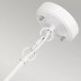 Lampa wisząca 2x60 W biała-nikiel DLCORONA2PWPN Elstead Lighting Corona zdj.9