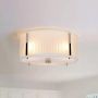 Lampa wisząca 3x60 W biała-nikiel DLCORONA3PWPN Elstead Lighting Corona zdj.3