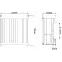 Kinkiet 1x60 W mosiądz-brązowy DLCORONA1BAB Elstead Lighting Corona zdj.2