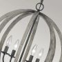 Lampa wisząca 4x60 W drewno-żelazo FEALLIER4PWW Elstead Lighting Allier zdj.6