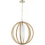 Lampa wisząca 1x60 W drewno FEALLIERPLLW Elstead Lighting Allier zdj.1