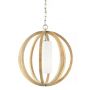 Lampa wisząca 1x60 W drewno FEALLIERPSLW Elstead Lighting Allier zdj.3