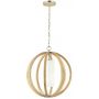 Lampa wisząca 1x60 W drewno FEALLIERPSLW Elstead Lighting Allier zdj.1