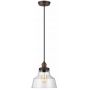 Lampa wisząca 1x60 W mosiądz FEBASKINPABR Elstead Lighting Baskin zdj.1