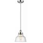 Lampa wisząca 1x60 W nikiel FEBASKINPAPN Elstead Lighting Baskin zdj.1
