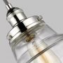 Lampa wisząca 1x60 W nikiel FEBASKINPAPN Elstead Lighting Baskin zdj.3