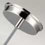 Lampa wisząca 1x60 W nikiel FEBASKINPAPN Elstead Lighting Baskin zdj.5