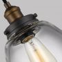 Lampa wisząca 1x60 W mosiądz FEBASKINPBBR Elstead Lighting Baskin zdj.3