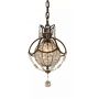 Lampa wisząca 1x60 W brązowa FEBELLINIP Elstead Lighting Bellini zdj.1