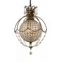 Lampa wisząca 3x60 W brązowa FEBELLINI3 Elstead Lighting Bellini zdj.1