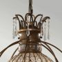 Lampa wisząca 3x60 W brązowa FEBELLINI3 Elstead Lighting Bellini zdj.3