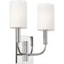 Kinkiet 2x60 W nikiel FEBRIANNA2PN Elstead Lighting Brianna zdj.1