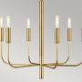 Lampa wisząca 6x60 W mosiądz FEBRIANNA6BB Elstead Lighting Brianna zdj.4