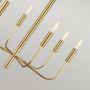 Lampa wisząca 6x60 W mosiądz FEBRIANNA6BB Elstead Lighting Brianna zdj.5