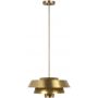 Lampa wisząca 1x60 W mosiądz FEBRISBINBB Elstead Lighting Brisbin zdj.1