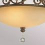 Lampa podsufitowa 2x60 W brązowa FECHATEAUSF Elstead Lighting Chateau zdj.3
