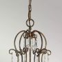Lampa wisząca 6x60 W brązowa FECHATEAU6 Elstead Lighting Chateau zdj.6