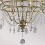 Lampa wisząca 6x60 W srebrna FEGIANNA6 Elstead Lighting Gianna zdj.5