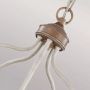 Lampa wisząca 5x40 W biała-drewno FEHARTSVILLE5 Elstead Lighting Hartsville zdj.4