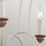 Lampa wisząca 5x40 W biała-drewno FEHARTSVILLE5 Elstead Lighting Hartsville zdj.7