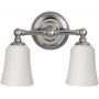 Kinkiet 2x3 W chrom FEHUGOLAKE2BATH Elstead Lighting Huguenot Lake zdj.1
