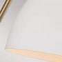 Kinkiet 1x60 W biały-mosiądz FEJOAN1MW Elstead Lighting Joan zdj.6