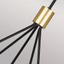 Lampa wisząca 5x60 W czarna-mosiądz FEJOAN5MB Elstead Lighting Joan zdj.5