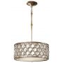 Lampa wisząca 3x60 W srebrna FELUCIAB Elstead Lighting Lucia zdj.1