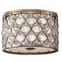 Plafon 2x60 W srebrny FELUCIAF Elstead Lighting Lucia zdj.1