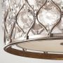 Plafon 2x60 W srebrny FELUCIAF Elstead Lighting Lucia zdj.3