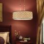 Lampa wisząca 3x60 W srebrna FELUCIAPA Elstead Lighting Lucia zdj.3